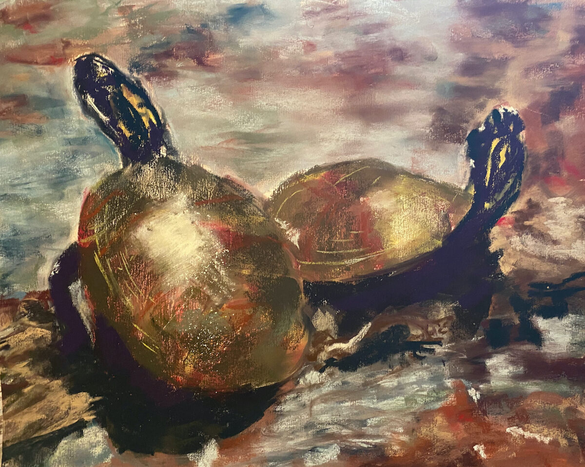 Sunning, Anne DeBenedictis, 2022 Developing Artist Award