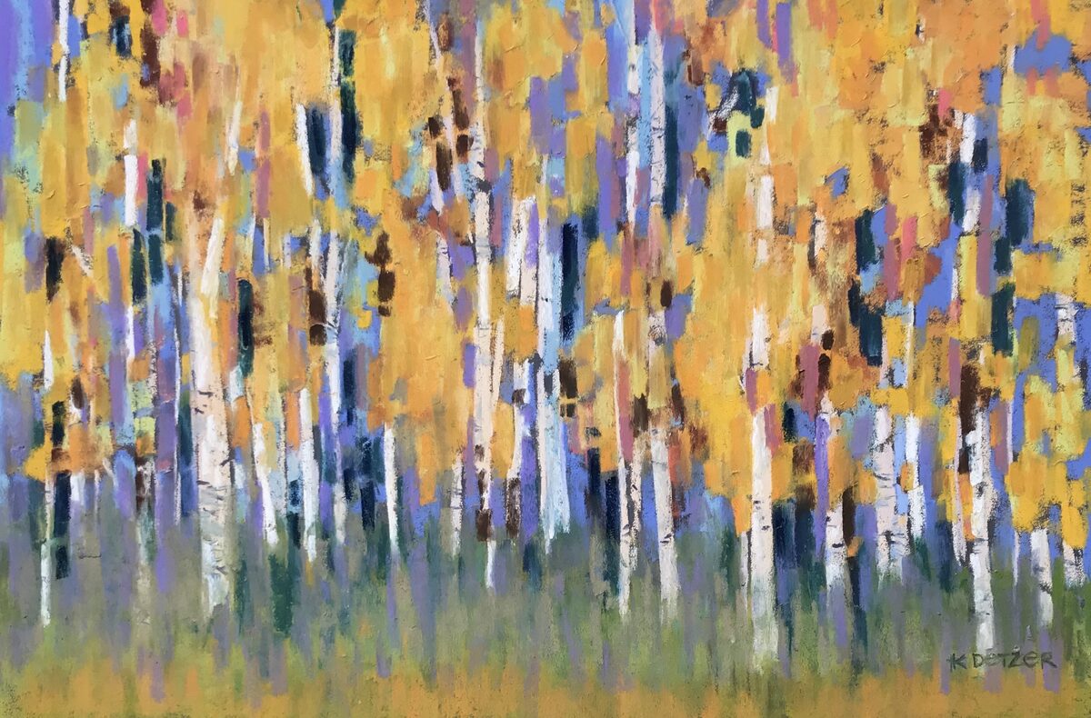 Birches Redux, by Kathy Detzer