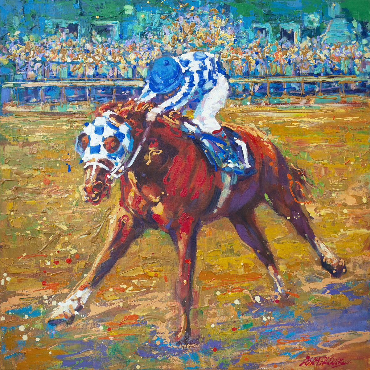 The Country Was Cheering by Lisa Palombo