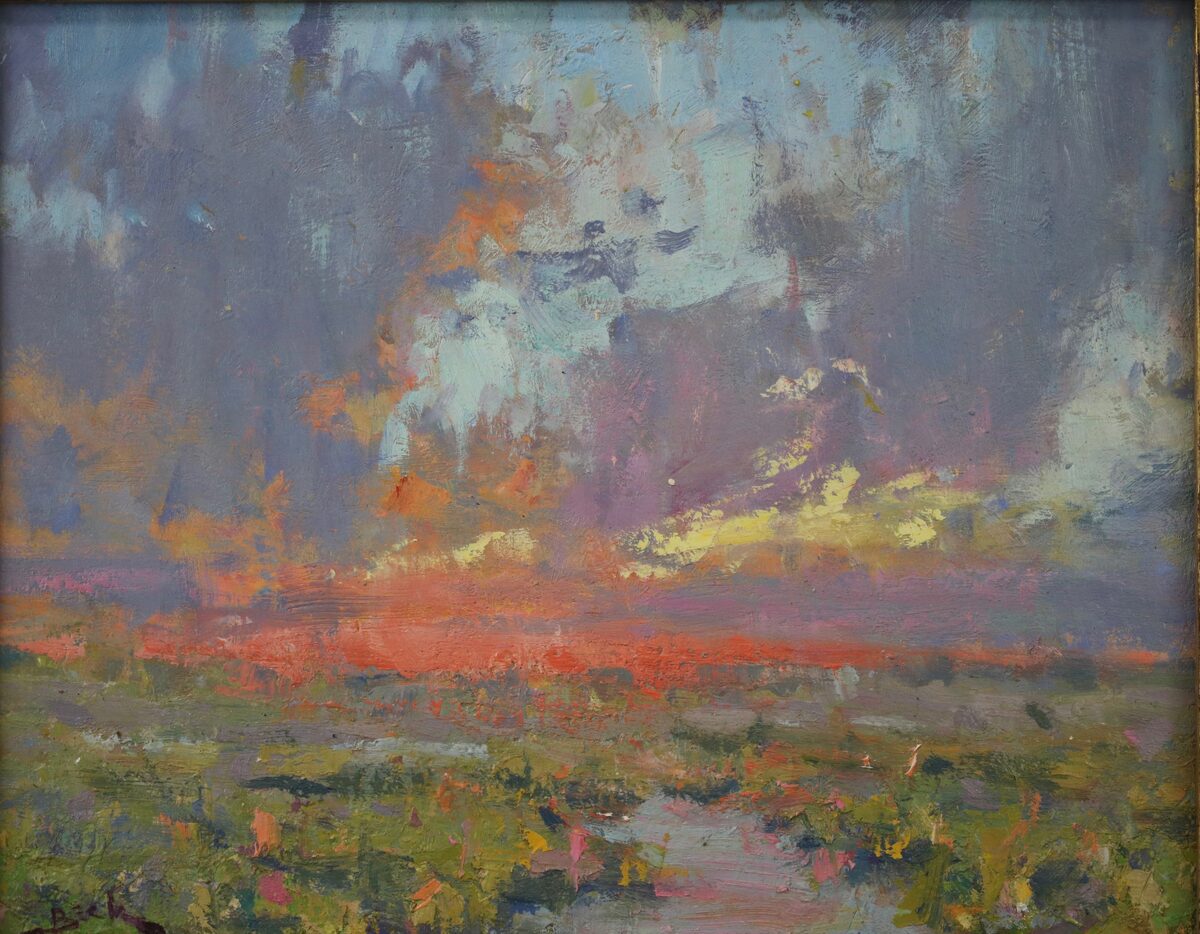 Sunset Creek by Dan Beck AISM