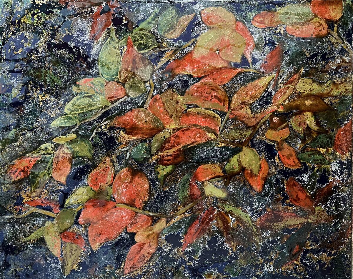 Glittering Leaves by Luu Nguyen