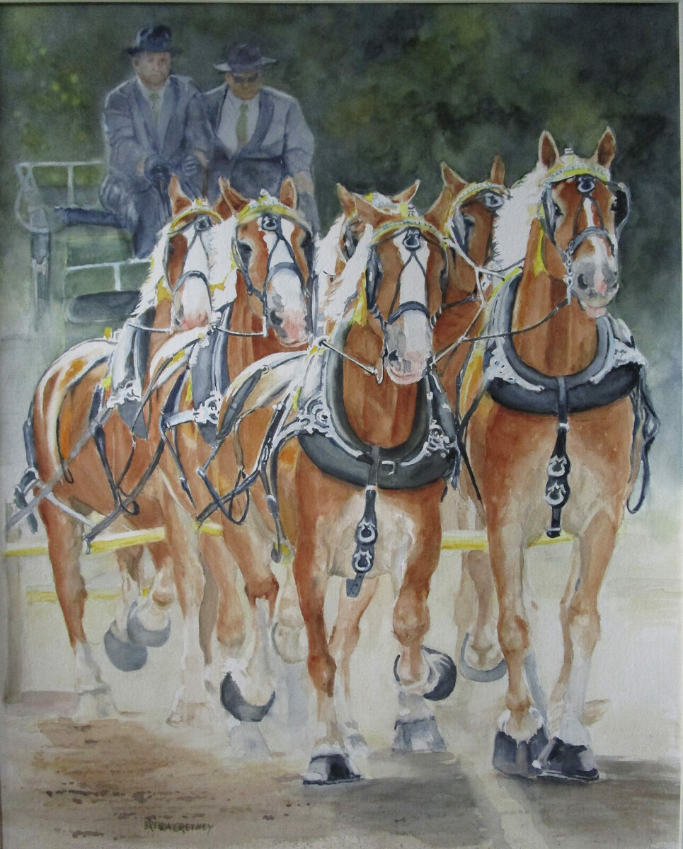 Six Horse by Brenda Cretney