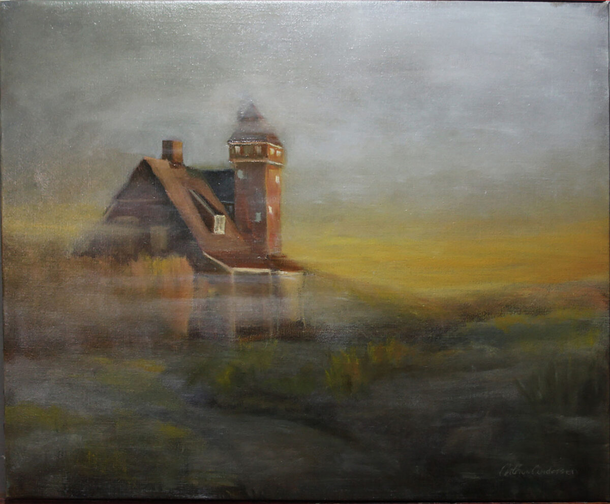 Fort Hancock U.S. Life Saving Station by Arthur Andersen