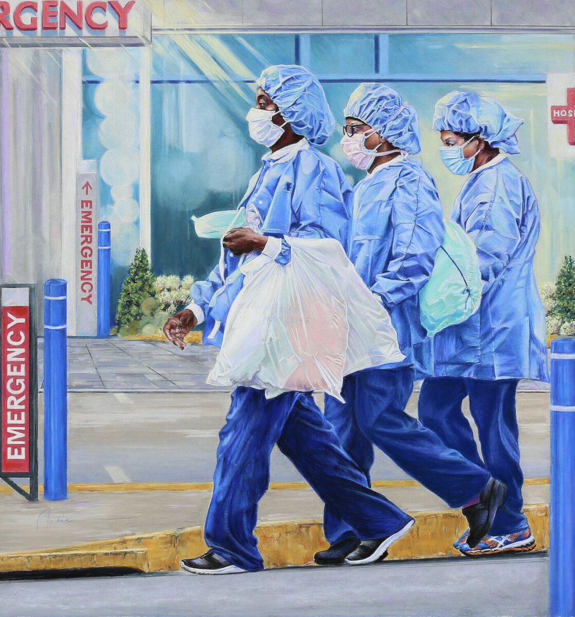 Three Hearts, One Purpose by Nadine McCluskey