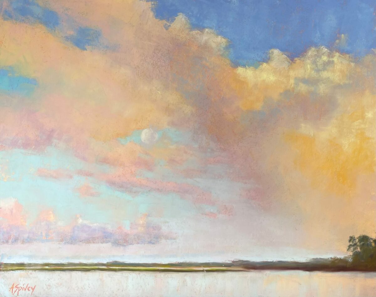 Morning Moon by Anne K Spivey