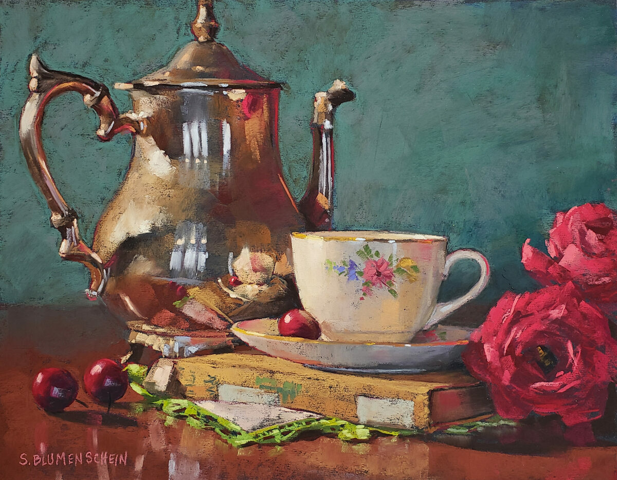 Reflections of a Teacup by Sarah Blumenschein