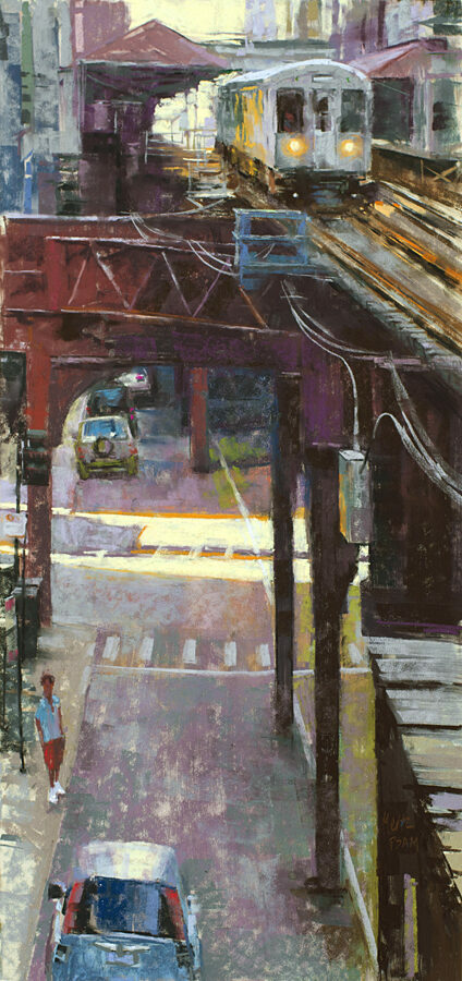 Waiting On Wabash by Nancie King Mertz