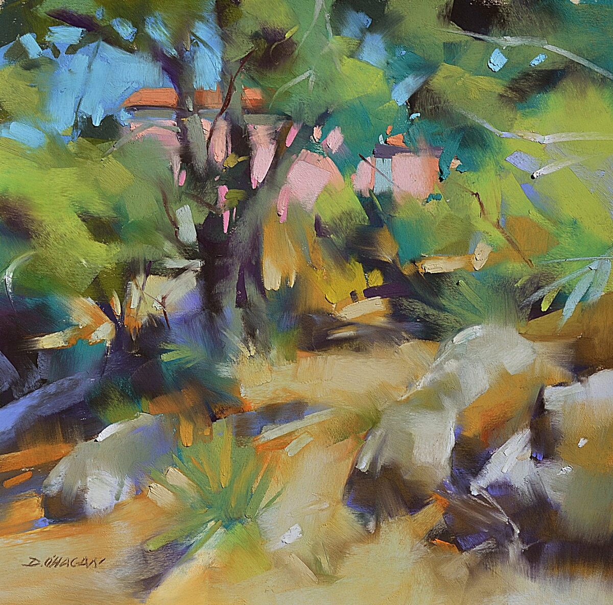 Pink House  by Desmond O'Hagan