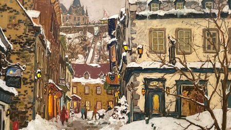 A Peaceful Winter Day by Horace Champagne