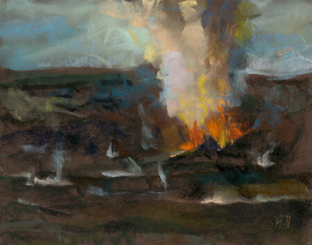 Boom! Kilauea Eruption 8:30 a.m. 1/28/25 by Steven R Hill