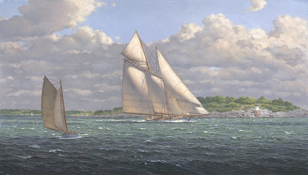 Castle Hill, 1890 by Richard Loud