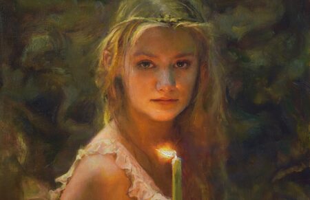 Best of Show, The Awakening Light (cropped) by Ann Moeller