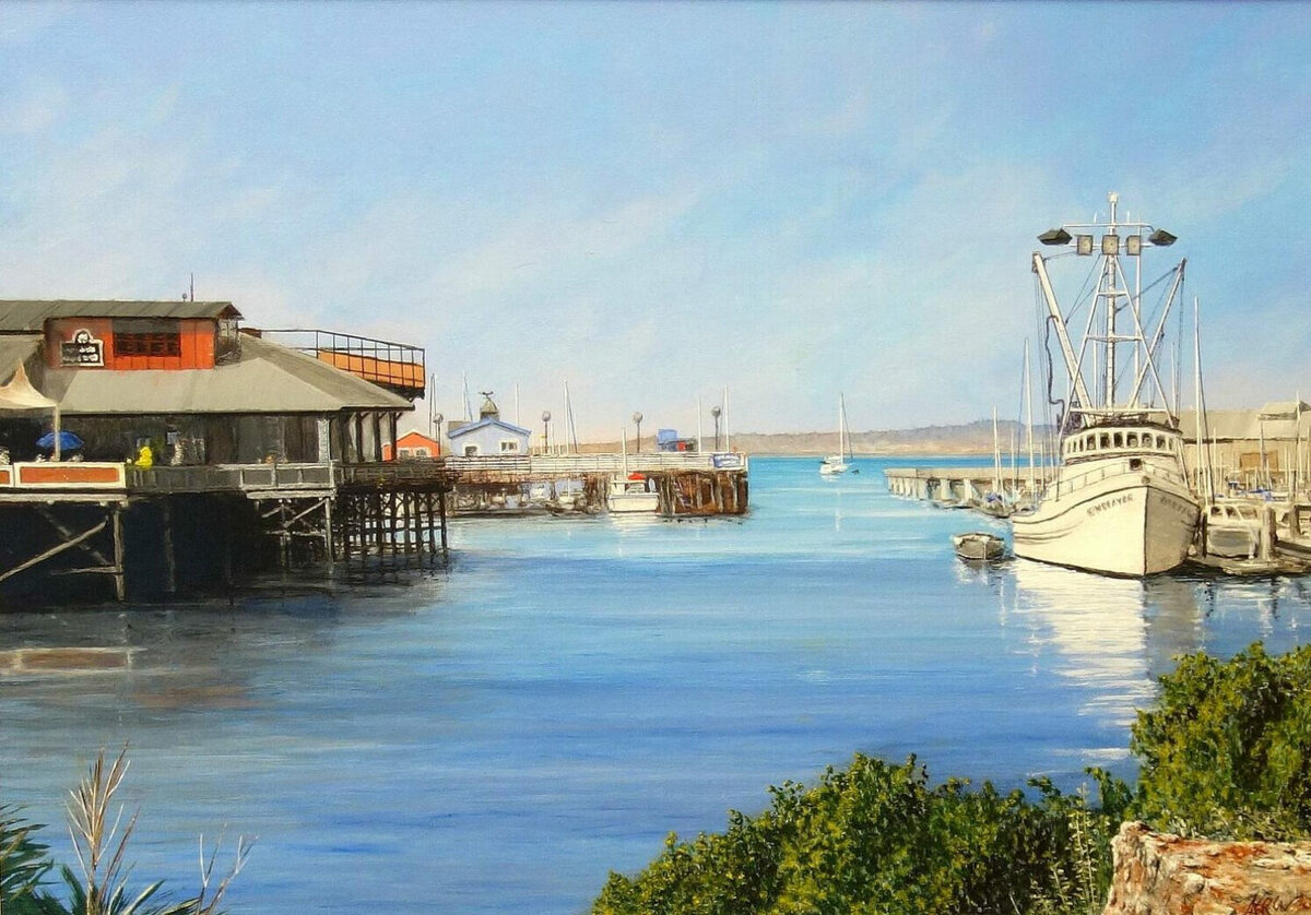 A Beautiful Day in Monterey Bay by Ken Wallace