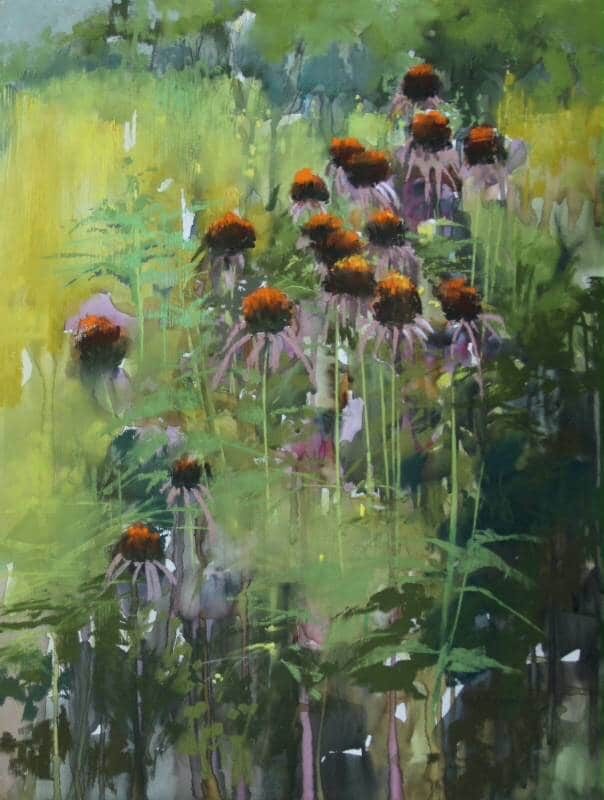 Coneflower Parade by Mary Rinderle Smith
