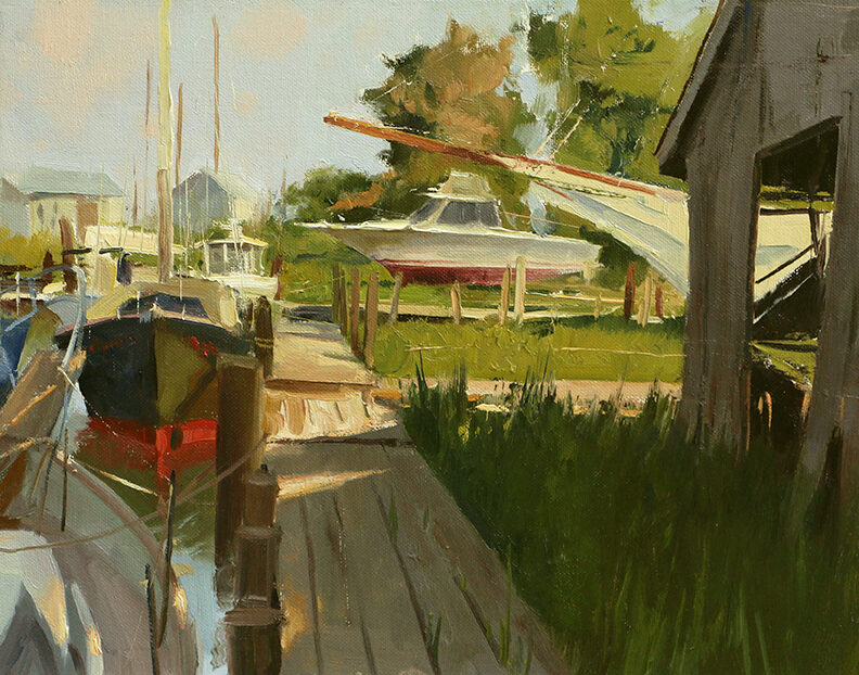 Morning at Napps Narrows by Kenn Backhaus AISM