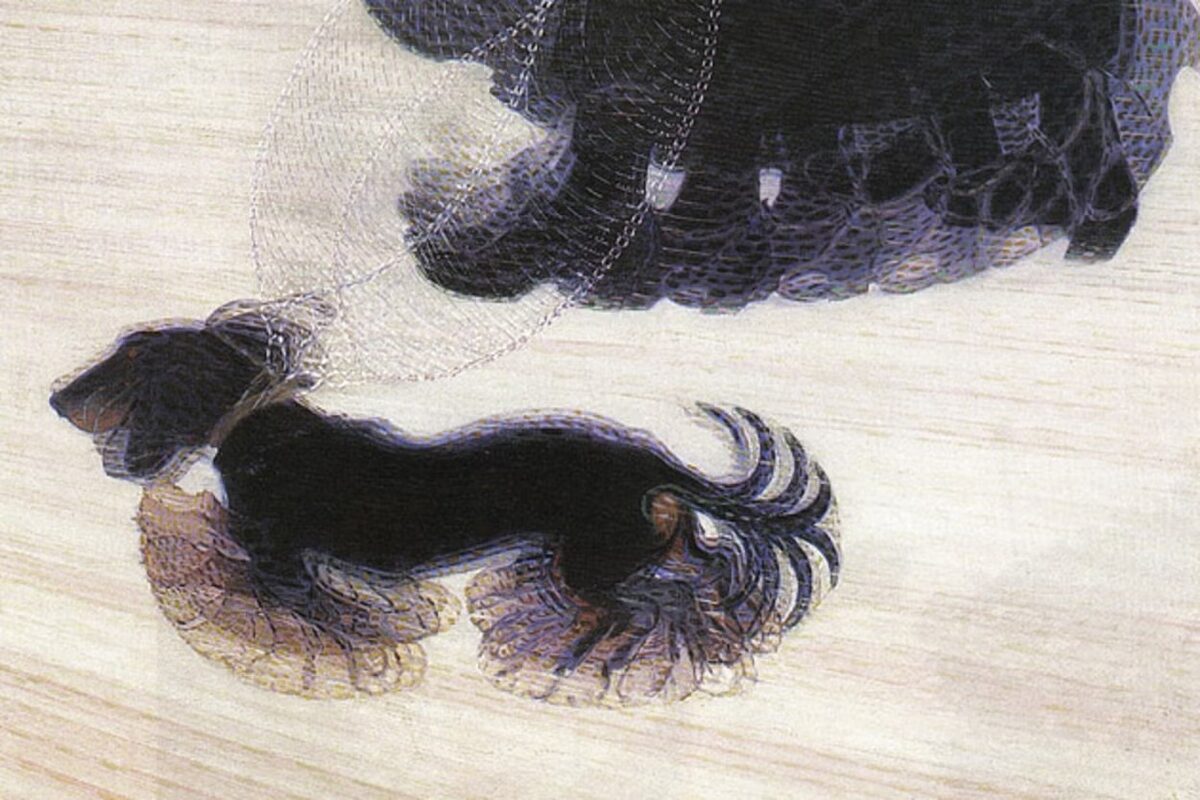 Dynamism of a Dog on a Leash by Giacomo Balla