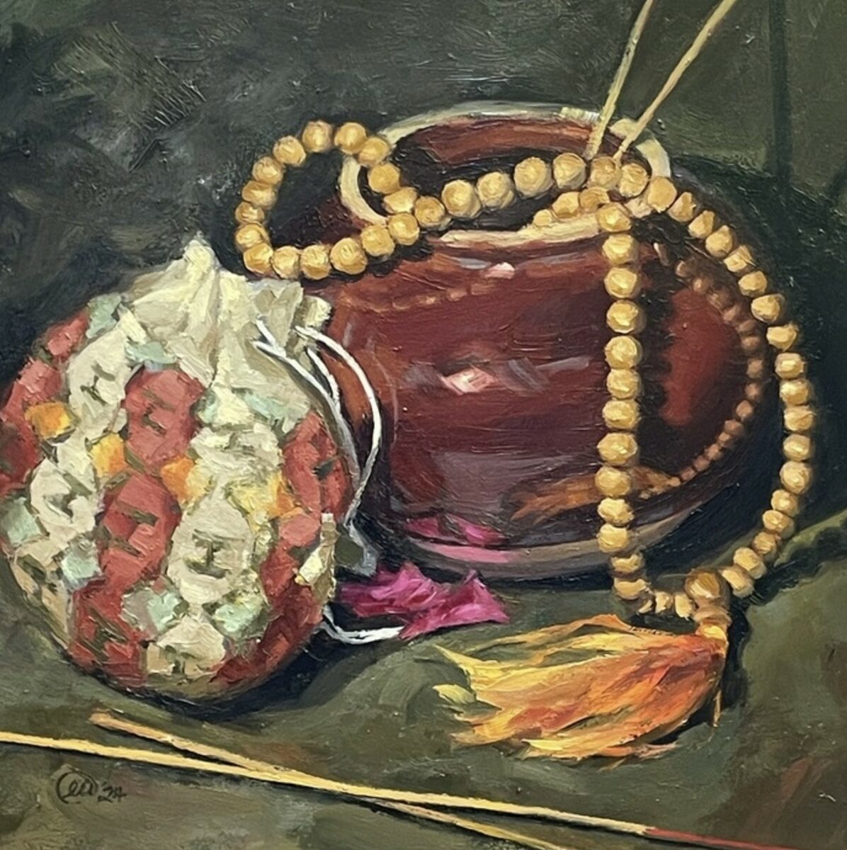 Meditation Still Life by Emily Anderson
