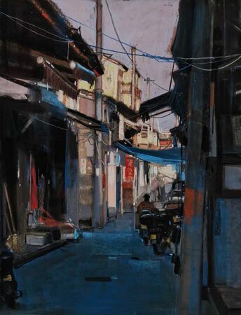 Alley Light and Shadow Series No.2 by Feng Wan