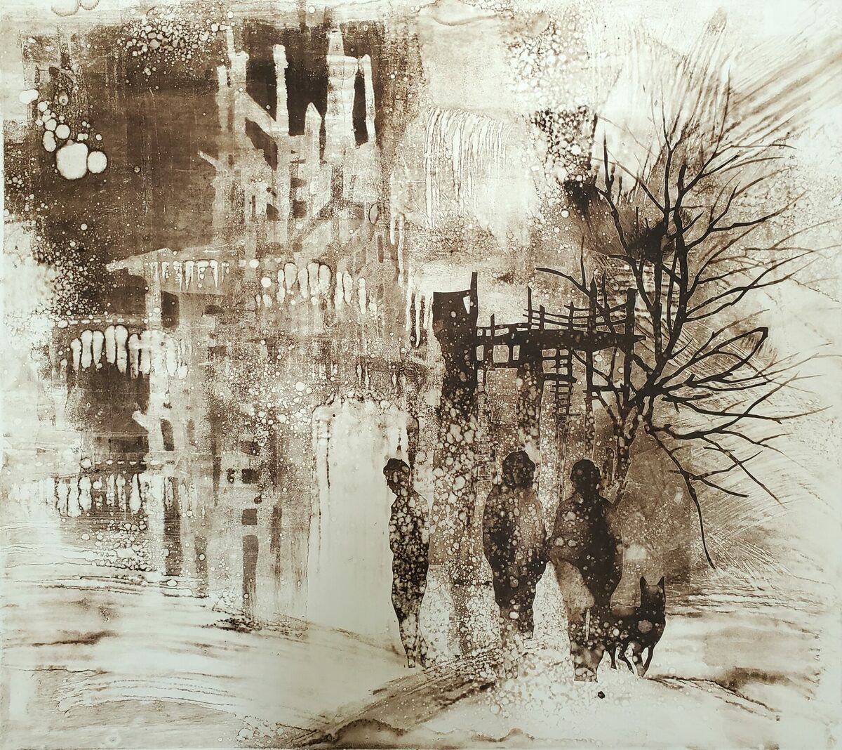 Monotype Impressions — Open Juried Printmaking Show, Salmagundi Club New York