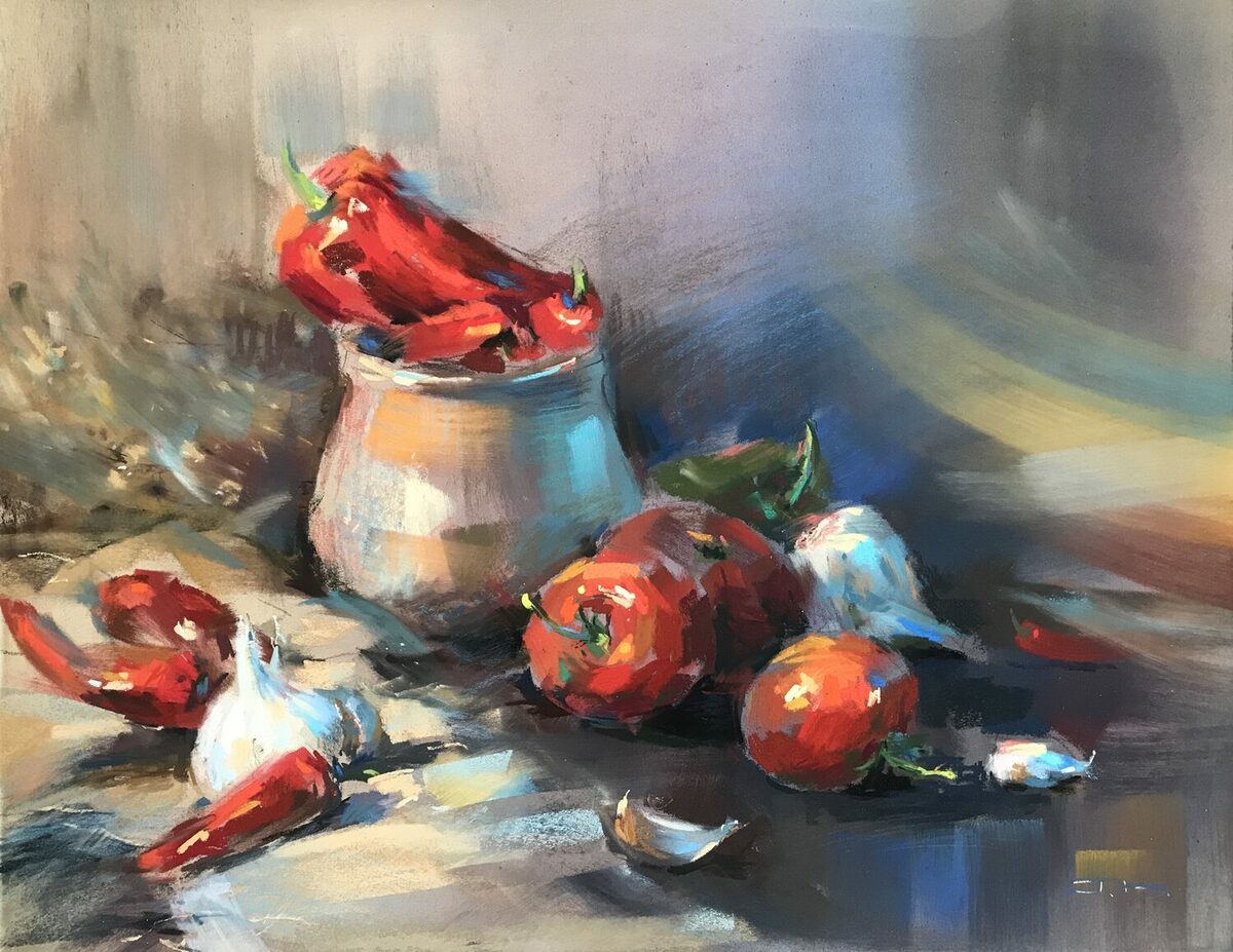 Vibrant Harvest by Tatsiana Harbacheuskaya