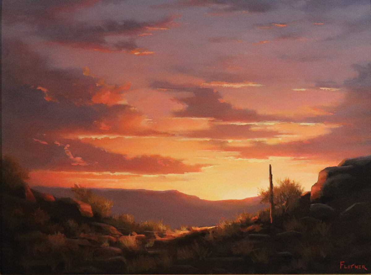 Appreciate the Moment, 18x24, Oil by David Flitner