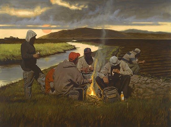 Salinas River at Dawn by Warren Chang