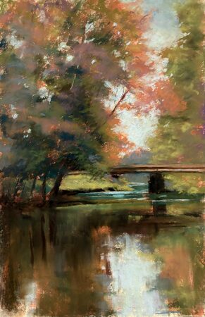 View of Shaw's Bridge by Rebecca Denenny