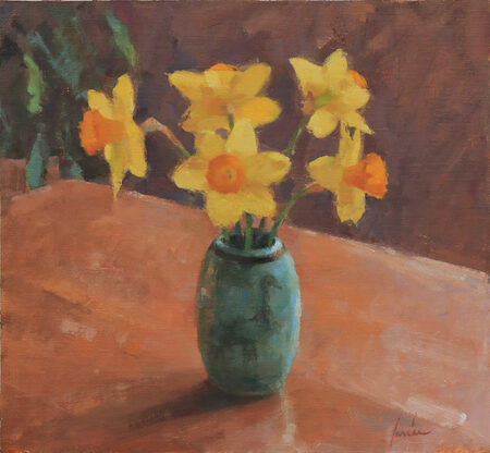 Connie's Jade Green Vase by James Coe