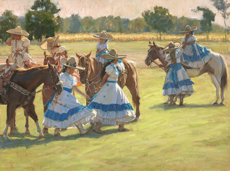 Summer in Texas, Oil, 36 x 48 by Gladys Roldan-de-Moras
